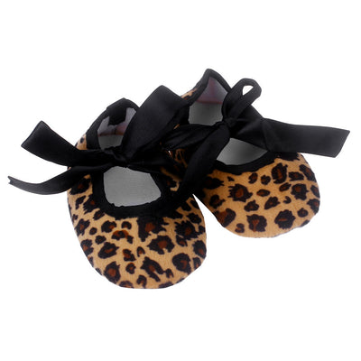 Kids Baby shoes girls Bowknot Leopard Printing Newborn Cloth Shoes baby shoes