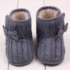 Baby Girls Shoes Bowknot Soft Sole Winter Warm Shoes Boots