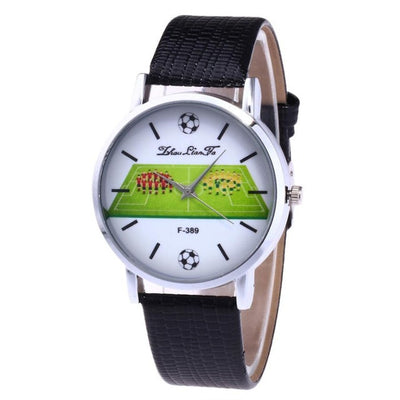 Luxury Fashion Soccer football match Printing Watch The Best Gift  Sports Thin Dial Clock For Male Quartz Wrist Watches