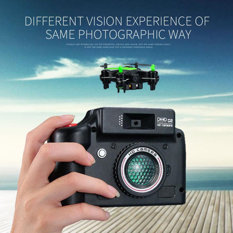 Hot Mini Drone DHD D2 MINI With 2.0MP HD Camera Headless Drone with cameara HD RC helicopter toys #yl
