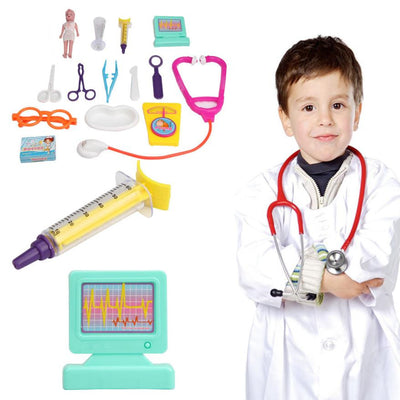Hot simulation Doctor toy Kids Doctor Medical Play Doctor Toys Set Education Role Play Pretend Play Toys for children