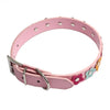 Super Deal Dog Collar  Sweet Flower Studded Puppy Pet Collar Leather Buckle Neck Strap Collars XT