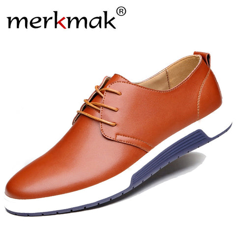 Hot Sale New Casual Shoes Men Fashion Leather Shoes Mens Spring Autumn Men's Flats Oxfords Genuine Leather Man Shoes Driving