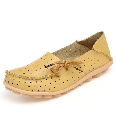 Merkmak Cow Leather Women Shoes New Driving Casual Footwear Moccasins Loafers Soft Leisure Flats Female Candy Color Sapato Mujer