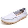 Merkmak Women Real Leather Shoes Moccasins Mother Loafers Soft Leisure Flats Female Driving Casual Footwear Size 35-42 15 Colors