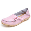 Merkmak Women Real Leather Shoes Moccasins Mother Loafers Soft Leisure Flats Female Driving Casual Footwear Size 35-42 15 Colors