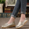 Merkmak Women Real Leather Shoes Moccasins Mother Loafers Soft Leisure Flats Female Driving Casual Footwear Size 35-42 15 Colors