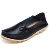 Merkmak Women Real Leather Shoes Moccasins Mother Loafers Soft Leisure Flats Female Driving Casual Footwear Size 35-42 15 Colors