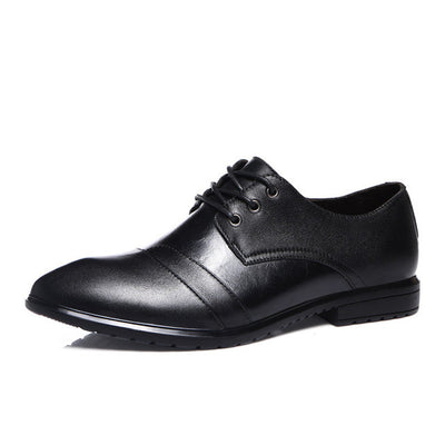 Merkmak Top quality Genuine Leather Men Shoes Fashion Casual Shoes Men Business Sapatos Masculino Comfortable Men Flats Shoes