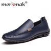 Merkmak Brand Summer Men Loafers Causal Shoes Genuine Leather Moccasins Men Driving Shoes High Quality Flats For Man Big Size
