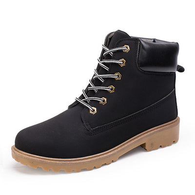 Merkmak 2017 Women's Shoes Fashion Martin Women Boots Winter Autumn New Style Breathable Shoes Women Brand Designer Masculinos