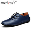 Brand 2017 Fashion Genuine Leather Men Shoes Soft Men's Loafers Mens Flats High Quality Men Moccasins Man Footwear Driving Shoes