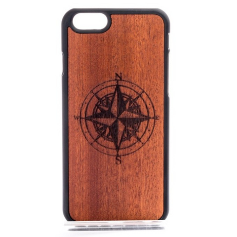 MMORE Wood Compass Phone case - Phone Cover - Phone accessories