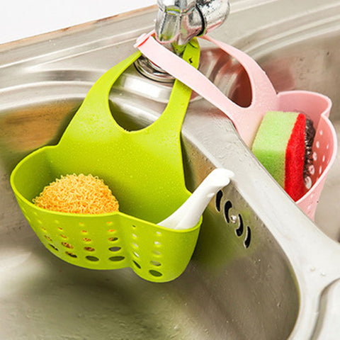 Kitchen Portable Hanging Drain Bag Bathroom Gadgets Sink Holder Soap Drain Holder Rack Kitchen Tools Gadgets Kitchen Accessories