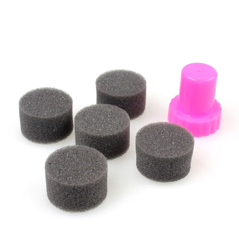 Nail Art Tools,Gradient Nails Soft Sponges for Color Fade Manicure 5pcs/lot DIY Creative Nail Accessories Supply  Free Shipping