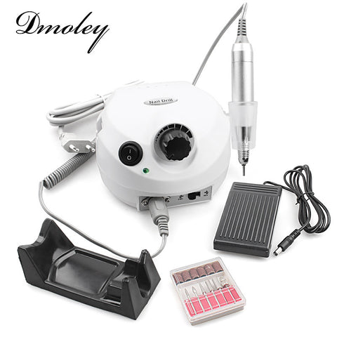 30000RPM Electric Nail Drill Machine Nail Art Equipment Manicure Kit Nail Drill File Bit Sanding Bands Accessory Nail Art Tools