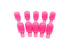 New 10PC Plastic Nail Art Soak Off Cap Clip UV Gel Polish Remover Wrap Tool