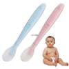 Soft Silicone Baby Spoon Feeding Spoon Lovely Flatware Tableware For Kids