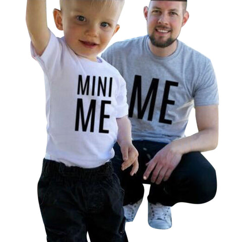 Family match clothes T-shirt  Toddler Infant Kids Baby Boys Girls Letter T shirt Tops Family Clothes Outfits drop shipping