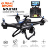 RC drone Global Drone 6-axes X183 With 2MP WiFi FPV HD Camera GPS Brushless Quadcopter Helicopter toy drop shipping