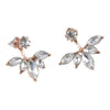 2.4*2.4cm 1Pair Fashion Women Crystal Rhinestone Ear Flower Earrings Jewelry Flower Stud Earrings #30