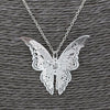 Women Lovely Butterfly Pendant Chain Necklace Jewelry Hollow Butterfly Necklace