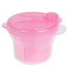 2pcs 3 Grids Portable Baby Infant Milk Powder Box Formula Dispenser Toddler Kids Food Storage Container