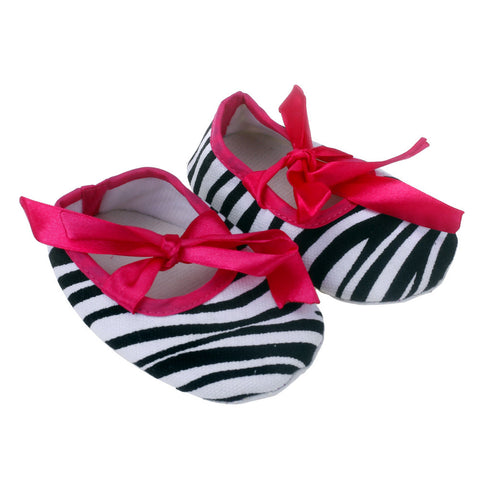 0-18 Months Infant Prewalker Toddler Girls Kid Striped Soft Anti-Slip Crib Shoes Fast Shipping