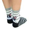 Socks Girls calcetines mujer Fashion 3D Print Funny Low Cut Xmas Socks Cotton Animal Dog Casual Sock meias