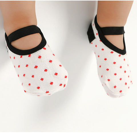 New Baby Socks Warm Boy Girls Cotton Socks Dot Soft Infant Floor Sock Anti Slip Toddler Home Wear Autumn Winter Baby Accessories