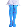2017 Lovely Children Girls Footed Heart Dots Tights Stockings Ballet Candy Colors cotton Heart Print Tight Stocking Pantyhose