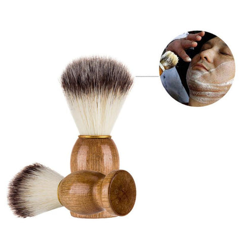Deal! Men Shaving Bear Brush Best Badger Hair Shave Wood Handle Razor Barber Tool Hot New