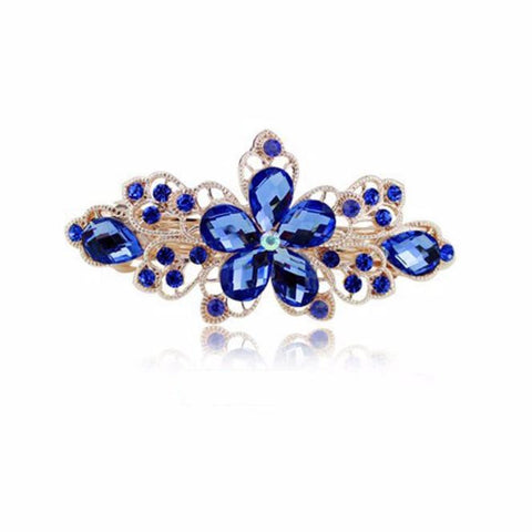 Flower Rhinestone Hair Pins Hairpins Clip Hairpin Hair Accessories DB