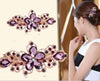 Flower Rhinestone Hair Pins Hairpins Clip Hairpin Hair Accessories DB