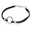Choker Necklace Stretch Velvet Classic Gothic Tattoo Flannel Choker