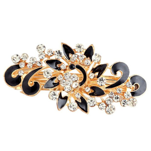 Peacock Rhinestone Hair Pins Hairpins Clip Hairpin Hair Accessories BK