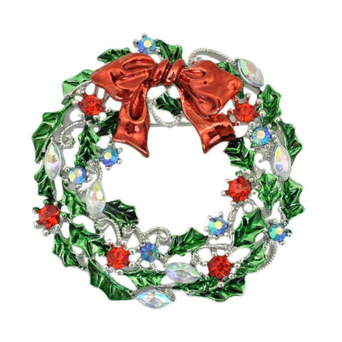 Christmas Wreath Brooch Gifts