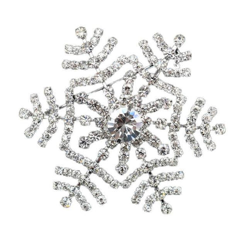 Christmas Snowflake Brooch Gifts