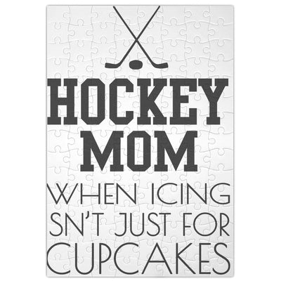 Hockey Mom When Icing Isn't Just For Cupcakes Funny  Jigsaw Puzzle Maze| Unique And Custom Learning Games For Kids & Adults| Learning Made Fun With Custom Design & Printed Jigsaw Puzzles