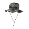 Outdoor Mesh Sunshade Fisherman Fishing Hat Sun Cap Bucket Hat with String Wide Brim Hat for Men