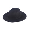 Unisex Retro Woolen Hat Jazz Hat Sunhat Bowler Caps with Floppy Brim