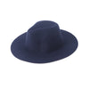 Unisex Retro Woolen Hat Jazz Hat Sunhat Bowler Caps with Floppy Brim