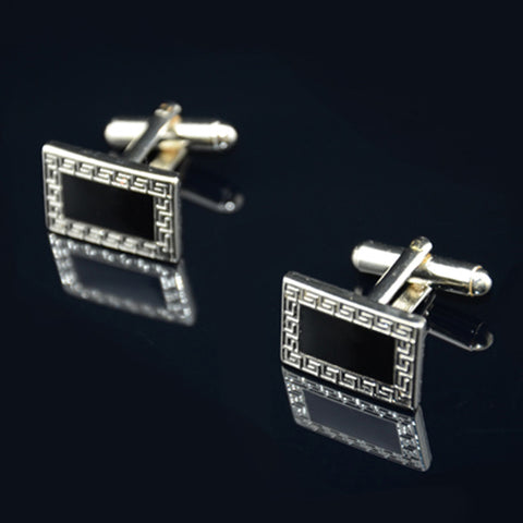 Disu Retro Cufflinks Suit Lapel Men's Wedding Party Gift Cuff Link
