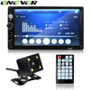 Onever 2 din 7 inch Bluetooth Car MP4 Player HD Touch Screen Support Rear View Camera Handsfree Car Audio Video FM USB SD AUX IN