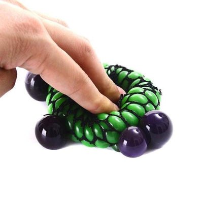 1Pc New Cute Anti Stress Face Reliever Grape Ball Autism Mood Squeeze Relief Healthy Toy Funny Geek Gadget Vent Toy