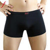 2017 Hot Sale Sexy Men Boxers Solid 6 Colors Underwear Shorts Pouch Soft Underpants Plus Size Panties Fat Trunk Male