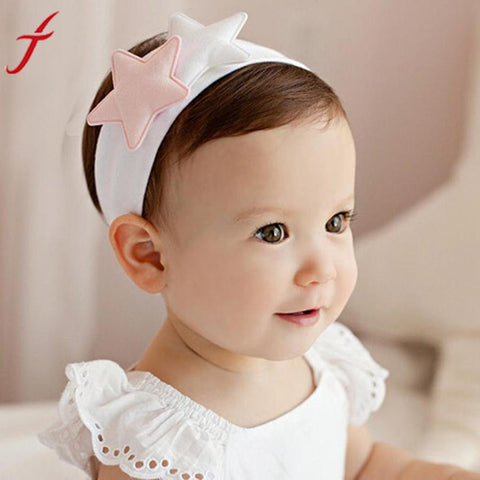 Girl Head Accessories Hair band Fashion  Elastic Pentagrams Headwear Cute  girls headwear headbands