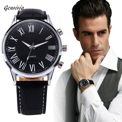 Smilelee Luxury Men's Watch Stainless steel Analog Quartz Mens Wrist Watch Business Casual Watches for man relojes de hombre