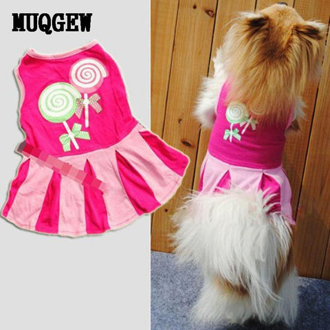 Dog Dresses Princess Dress For Dogs pet small dog clothes ropa para perros