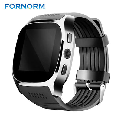 FORNORM T8 Smart Watch Support SIM TF card 2.0MP With Remote Camera Bluetooth Connection Sync Notifier for Android Smart Phone